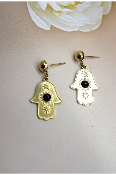 BOUCLE D'OREILLE acier