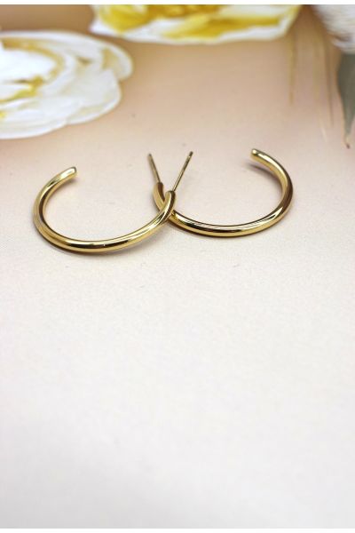 BOUCLE D'OREILLE EN ACIER