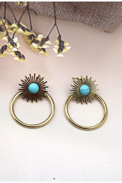 BOUCLE D'OREILLE EN ACIER