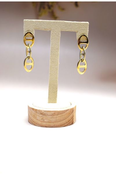 BOUCLE D'OREILLE EN ACIER