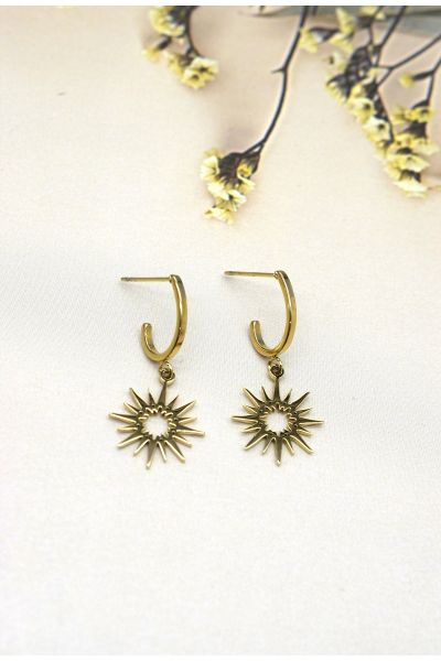 BOUCLE D'OREILLE EN ACIER