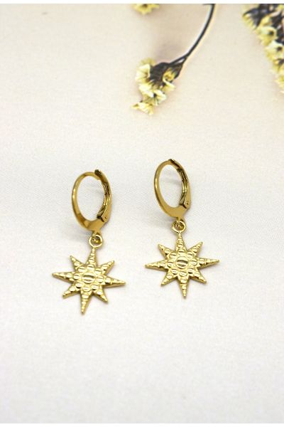 BOUCLE D'OREILLE EN ACIER