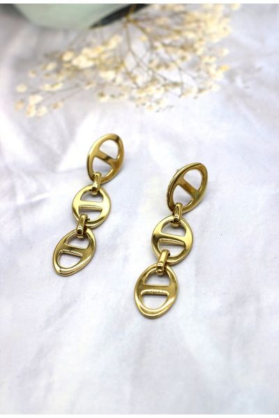 BOUCLE D'OREILLE EN ACIER