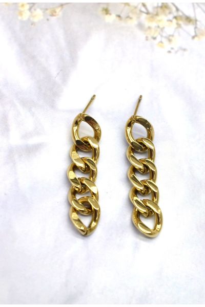 BOUCLE D'OREILLE EN ACIER