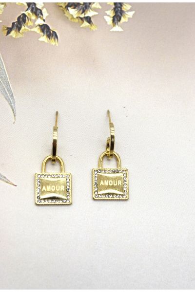 BOUCLE D'OREILLE EN ACIER