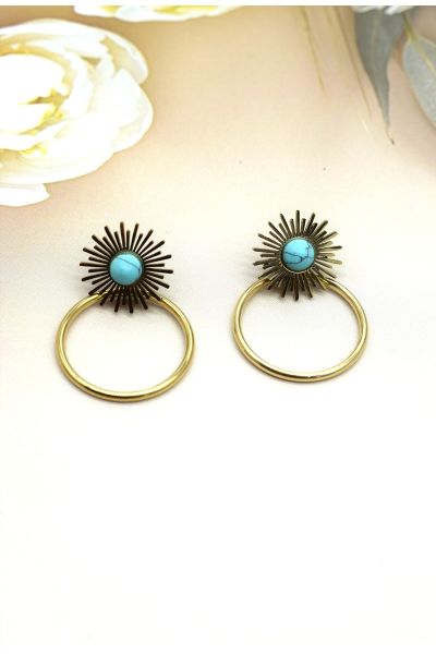 BOUCLE D'OREILLE EN ACIER