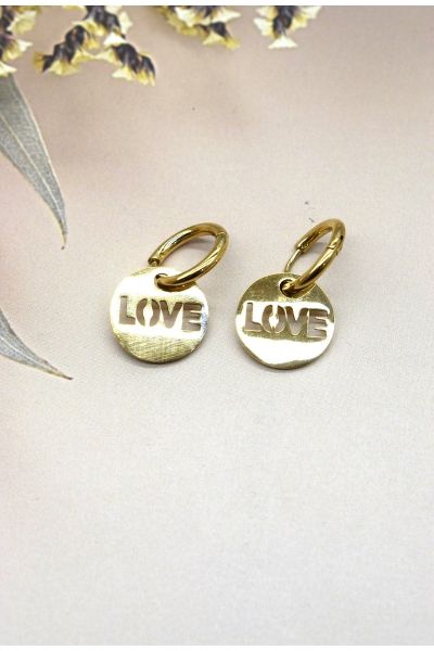 BOUCLE D'OREILLE EN ACIER