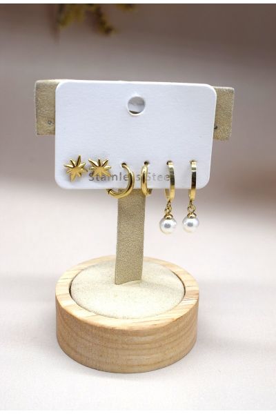 BOUCLE D'OREILLE EN ACIER