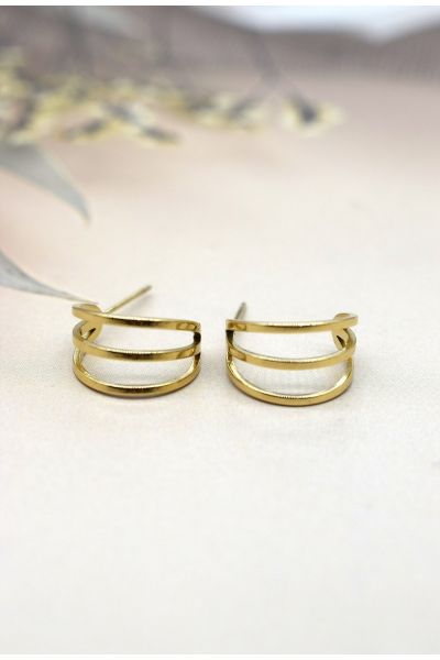 BOUCLE D'OREILLE EN ACIER