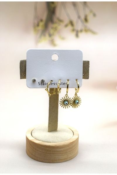 BOUCLE D'OREILLE EN ACIER