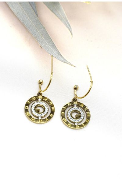 BOUCLE D'OREILLE EN ACIER