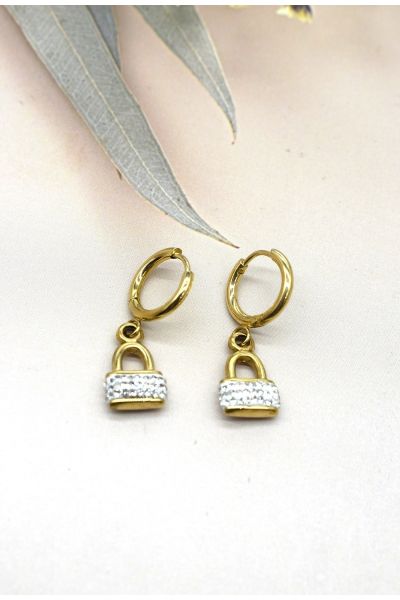 BOUCLE D'OREILLE EN ACIER