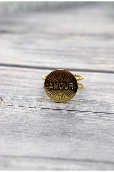 BAGUE EN ACIER