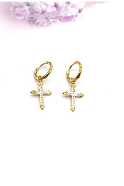 BOUCLE D'OREILLE EN ACIER