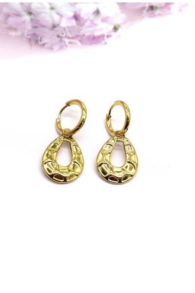 BOUCLE D'OREILLE EN ACIER