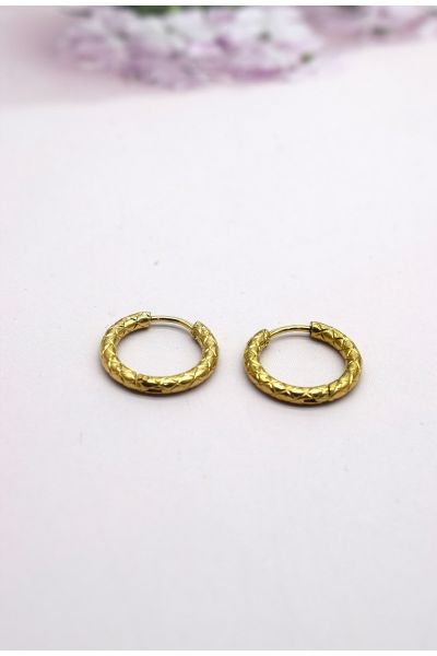 BOUCLE D'OREILLE EN ACIER