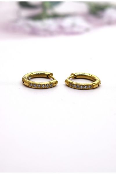 BOUCLE D'OREILLE EN ACIER