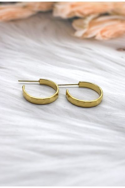 BOUCLE D'OREILLE EN ACIER