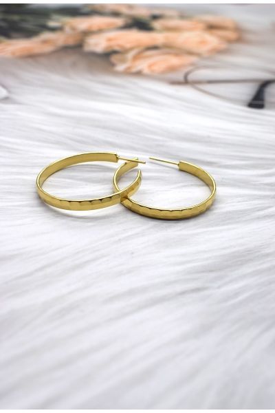 BOUCLE D'OREILLE EN ACIER