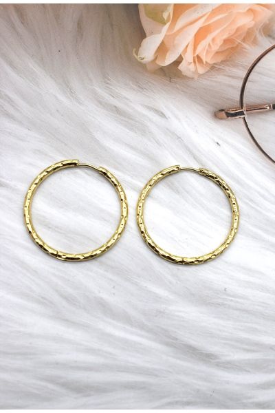 BOUCLE D'OREILLE EN ACIER