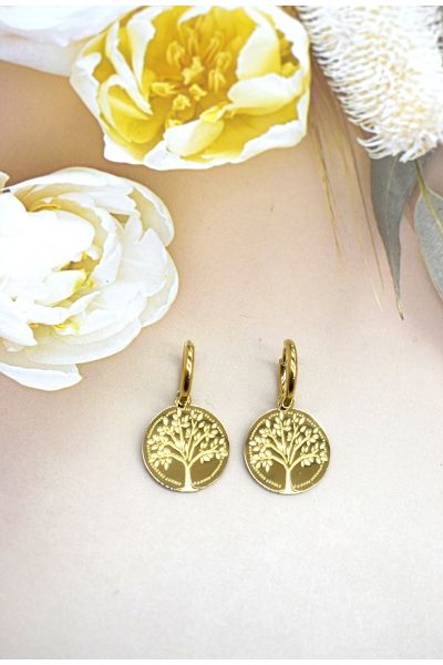 BOUCLE D'OREILLE EN ACIER