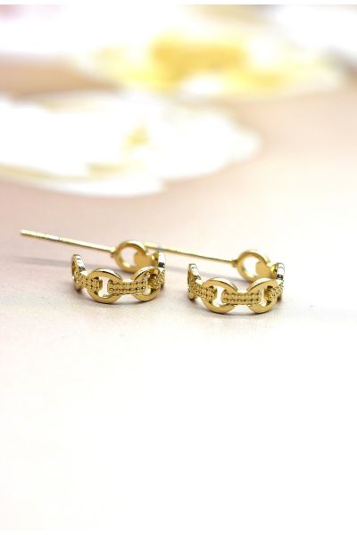 BOUCLE D'OREILLE EN ACIER