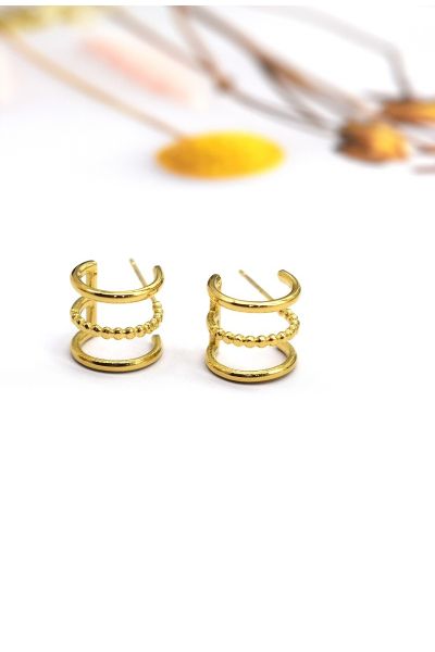 BOUCLE D'OREILLE EN ACIER