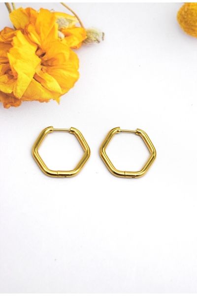 BOUCLE D'OREILLE EN ACIER