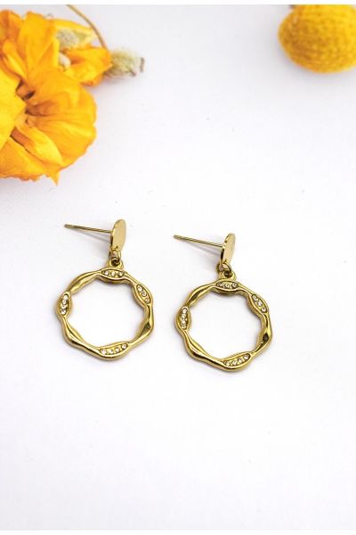 BOUCLE D'OREILLE EN ACIER