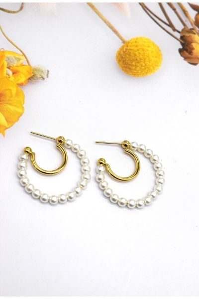 BOUCLE D'OREILLE EN ACIER