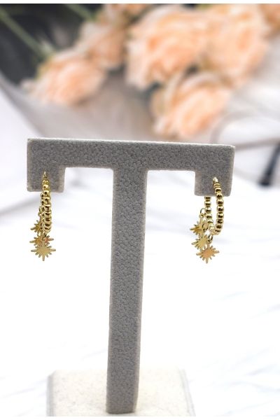 BOUCLE D'OREILLE EN ACIER