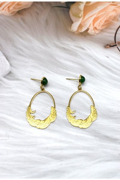 BOUCLE D'OREILLE EN ACIER
