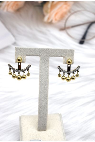 BOUCLE D'OREILLE EN ACIER