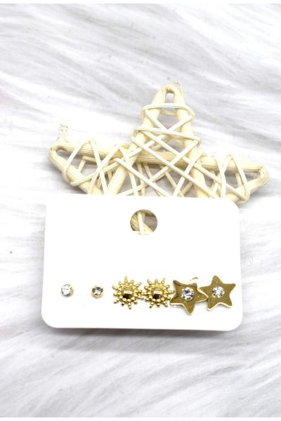 BOUCLE D'OREILLE EN ACIER