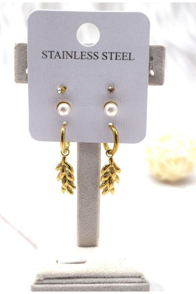 BOUCLE D'OREILLE EN ACIER