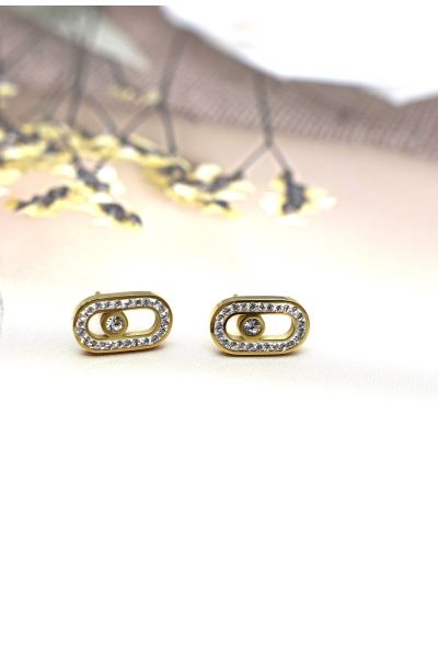 BOUCLE D'OREILLE EN ACIER