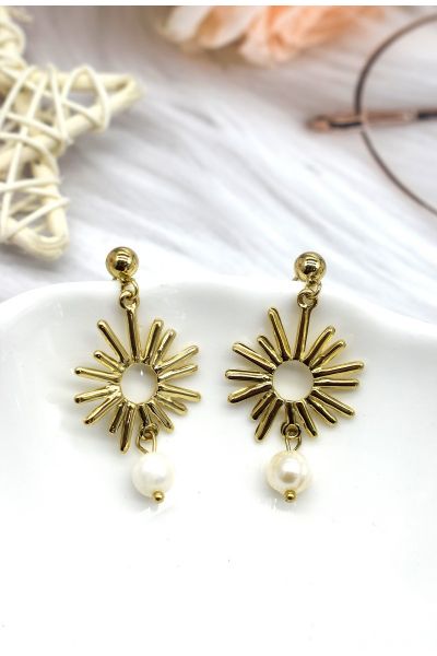 BOUCLE D'OREILLE EN ACIER