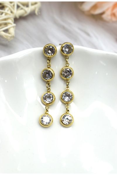 BOUCLE D'OREILLE EN ACIER