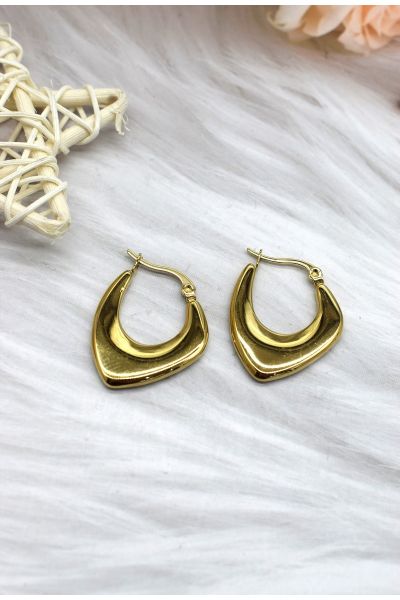 BOUCLE D'OREILLE EN ACIER