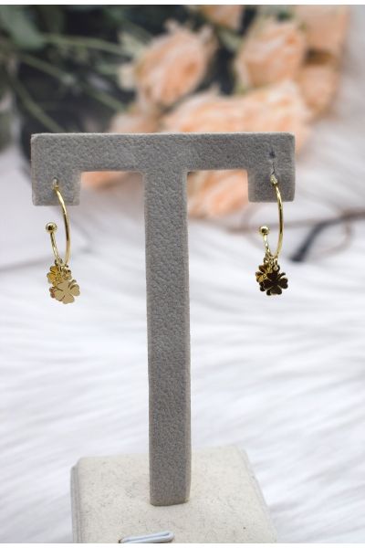 BOUCLE D'OREILLE EN ACIER