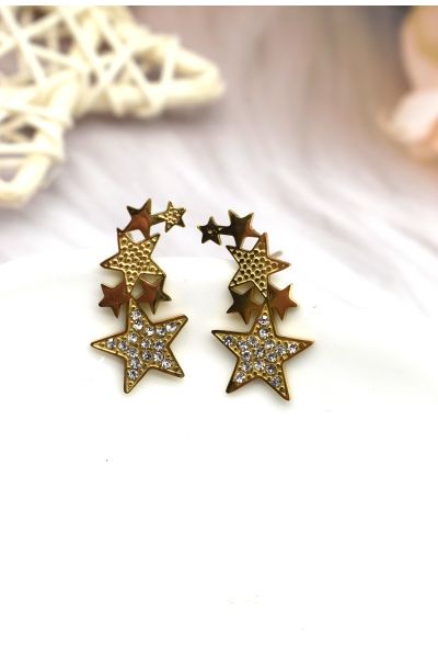 BOUCLE D'OREILLE EN ACIER