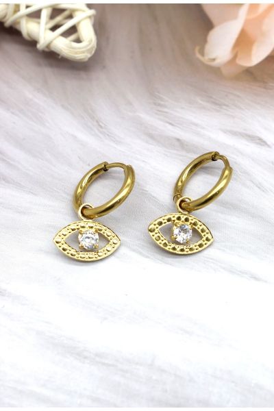 BOUCLE D'OREILLE EN ACIER