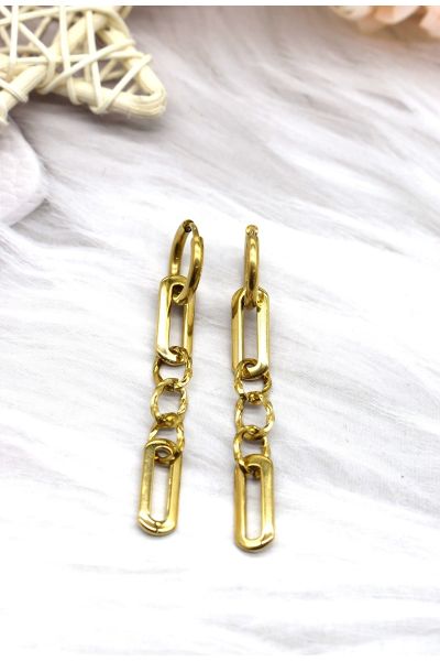 BOUCLE D'OREILLE EN ACIER