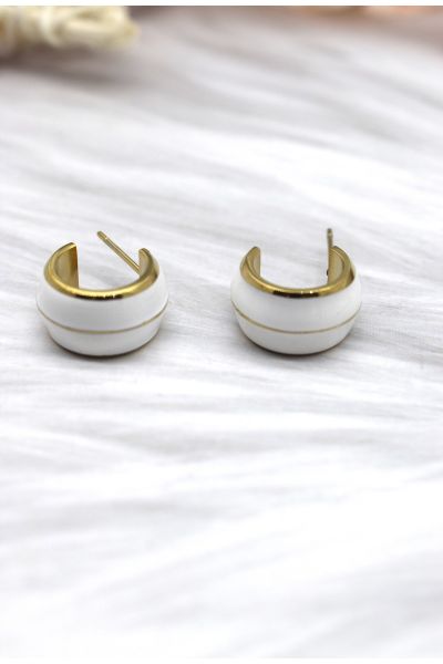 BOUCLE D'OREILLE EN ACIER