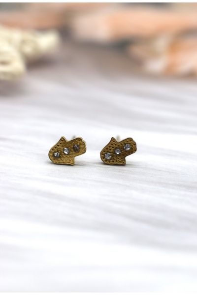 BOUCLE D'OREILLE EN ACIER