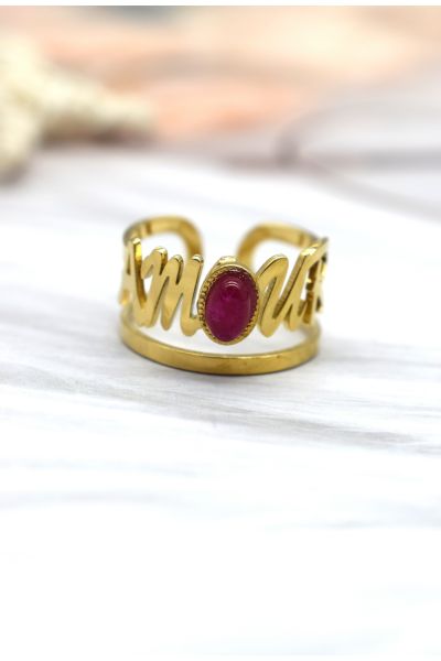 BAGUE EN ACIER