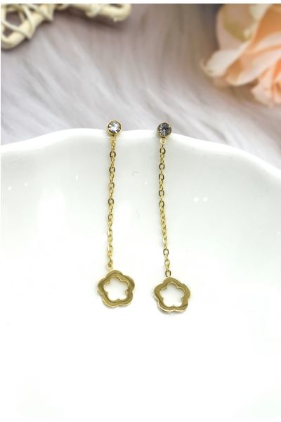 BOUCLE D'OREILLE EN ACIER