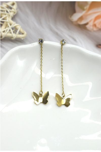 BOUCLE D'OREILLE EN ACIER