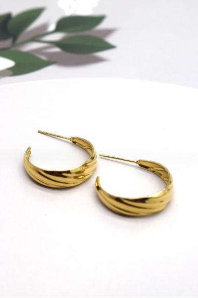 BOUCLE D'OREILLE EN ACIER
