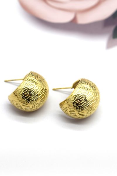 BOUCLE D'OREILLE EN ACIER